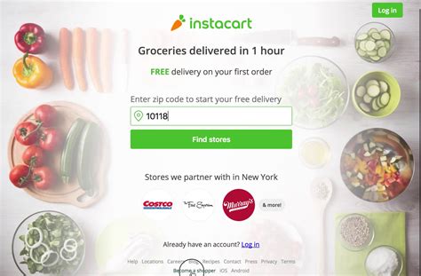 www.instacart.com login.